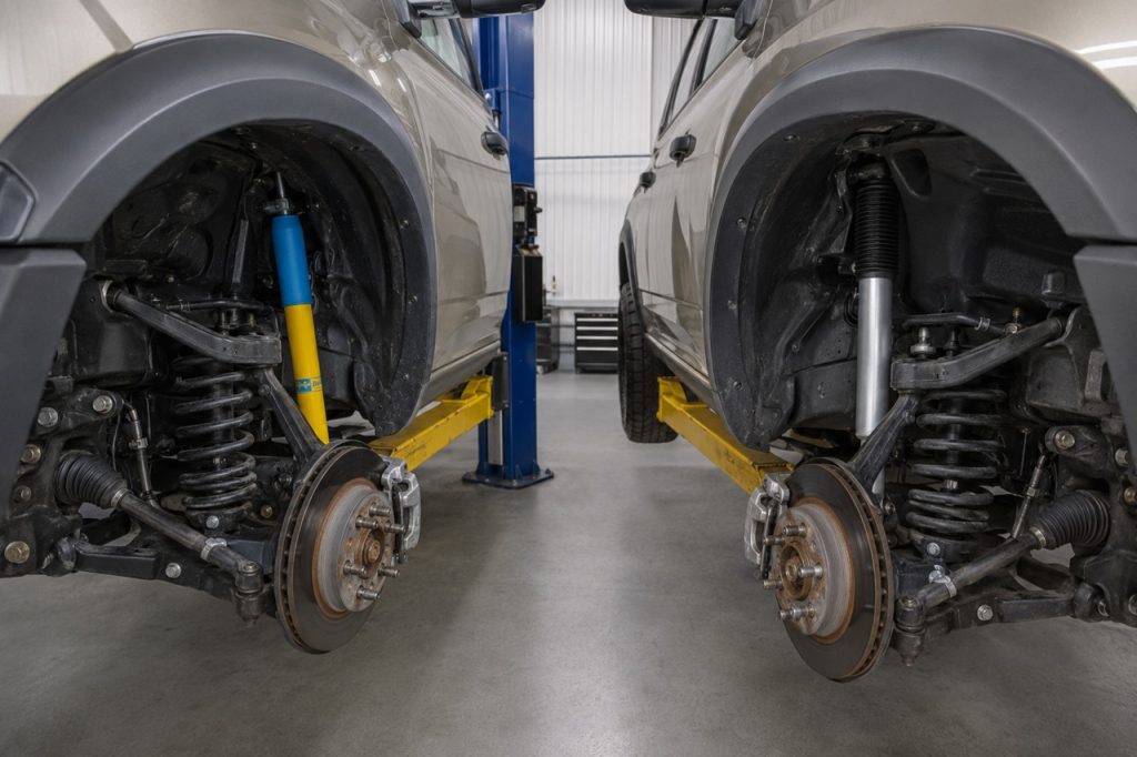 Stock-height and lifted truck shock absorber applications