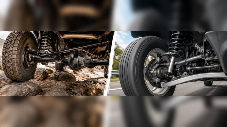 Solid axle vs independent suspension comparison