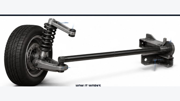 Torsion bar suspension system with control arm and torsion bar