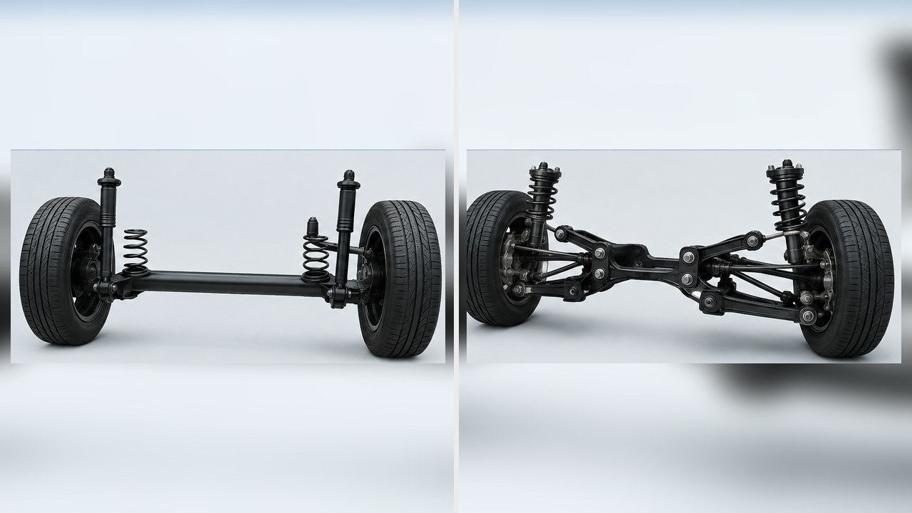 Torsion beam vs multi-link suspension comparison