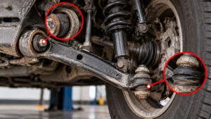 Symptoms of a Bad Lower Control Arm: Noises, Wear & Tests